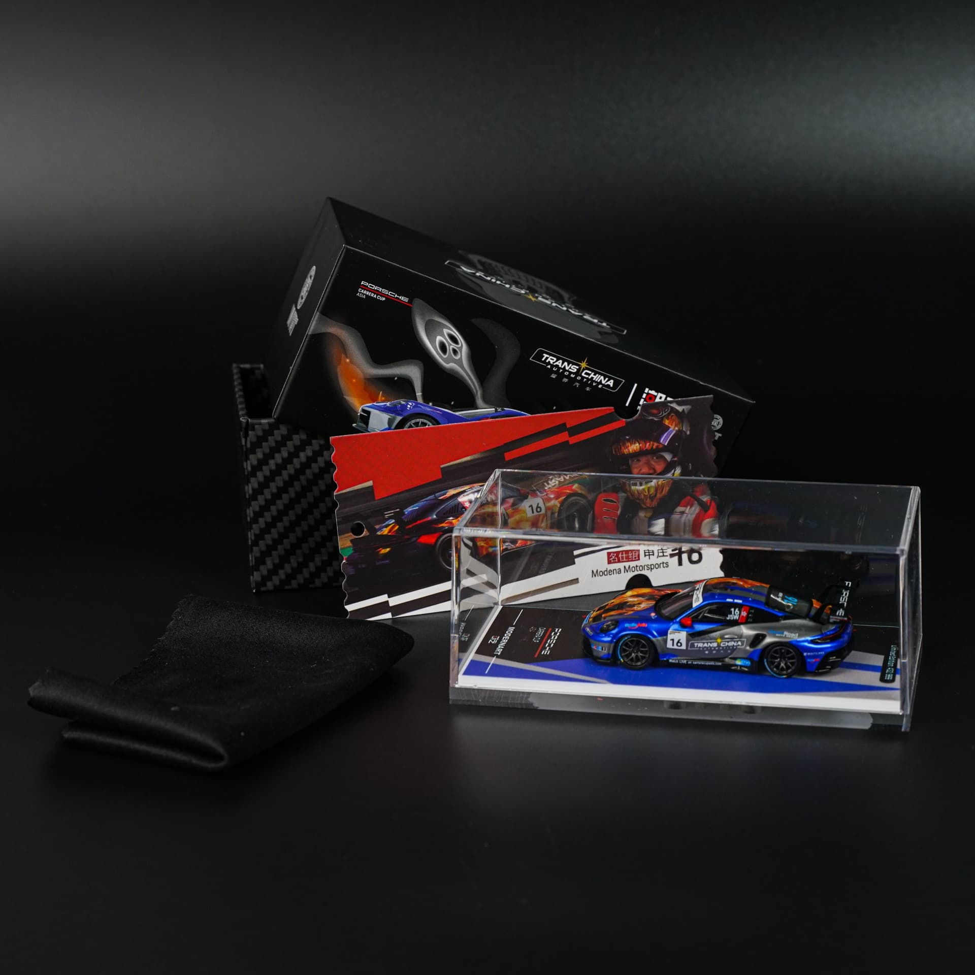 Porsche 911 GT3 Carrera Cup Masters ModernArt - model 1:64 - miniatura 5