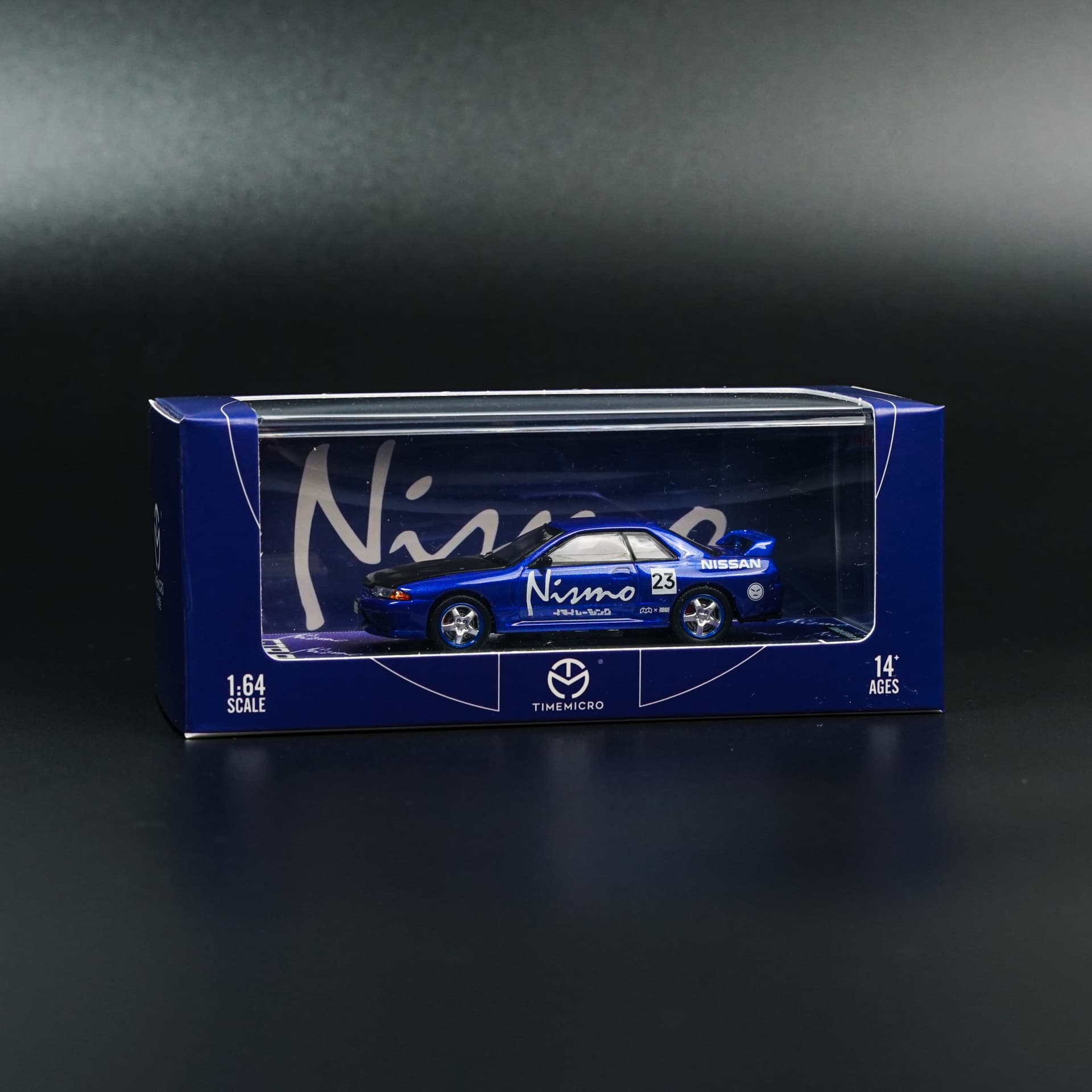 Nissan GT-R R32 Nismo TimeMicro - model 1:64 - miniatura 6