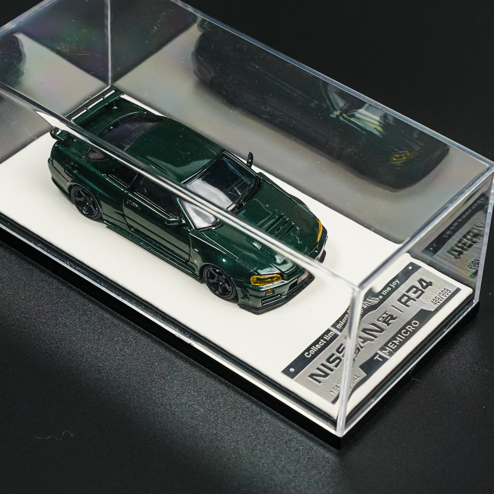 Nissan GT-R R34 TimeMicro - model 1:64 - miniatura 3