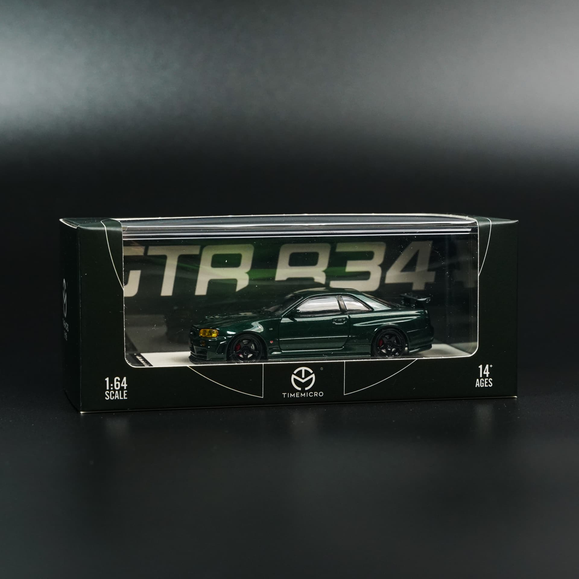 Nissan GT-R R34 TimeMicro - model 1:64 - miniatura 6