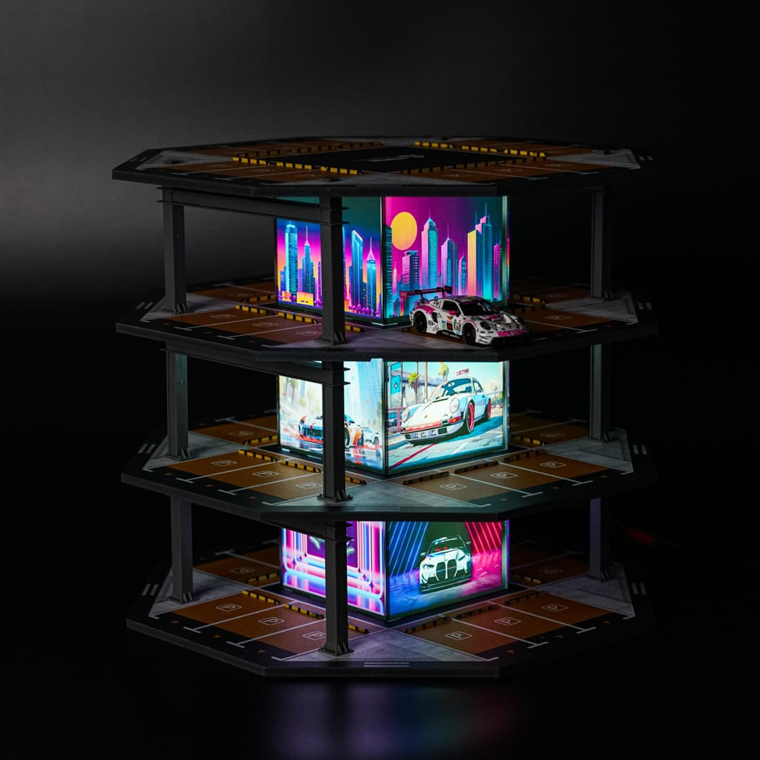 Parking Neon Billboard Inny - model 1:64 - miniatura 1