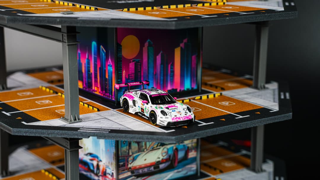 Parking Neon Billboard Inny - model 1:64 - miniatura 3
