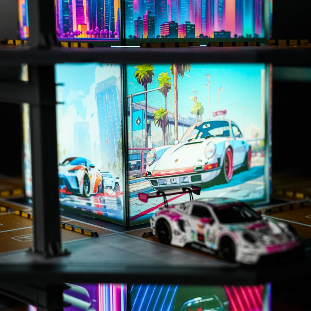Parking Neon Billboard Inny - model 1:64 - miniatura 4