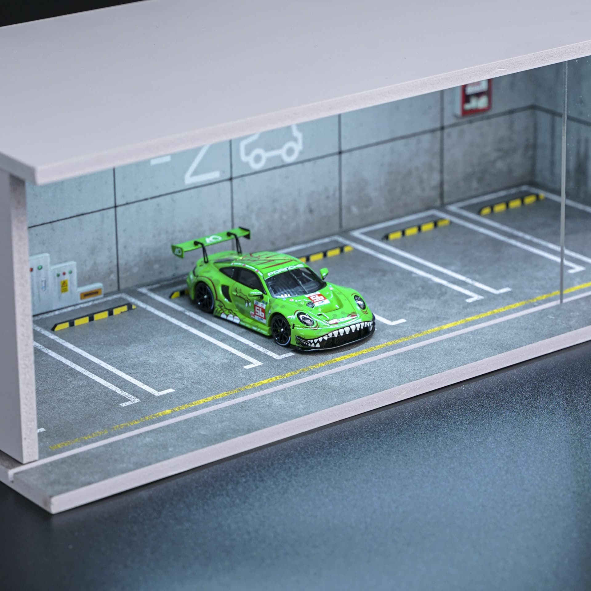 Parking Podziemny -2 | 6 miejsc | Podświetlany LED | 1:64 - miniatura 3