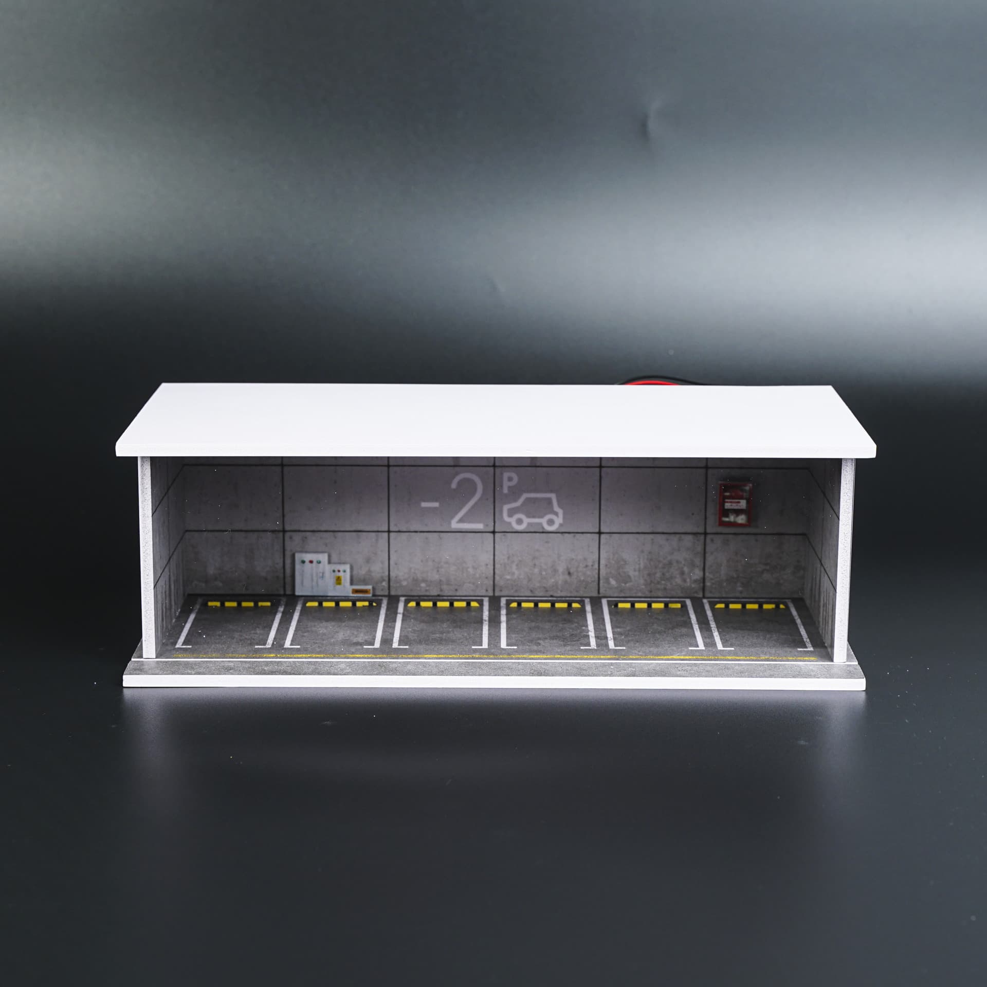 Parking Podziemny -2 | 6 miejsc | Podświetlany LED | 1:64 - miniatura 4