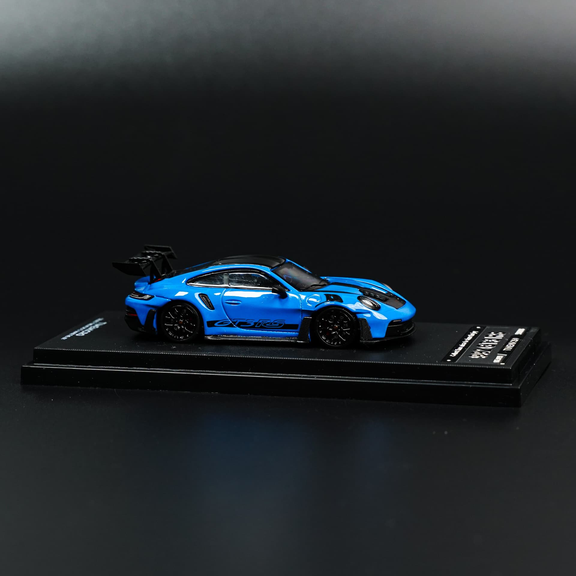 Porsche 992 GT3 RS Dark Blue TimeMicro - model 1:64 - miniatura 2