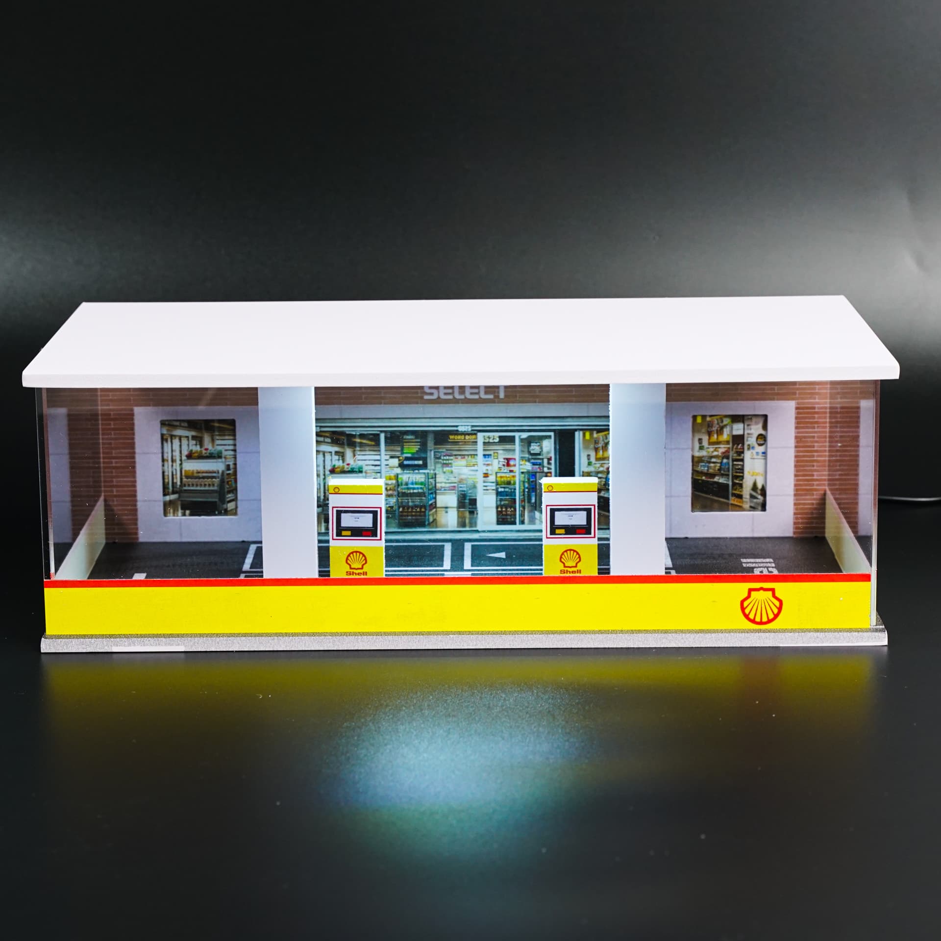 Stacja Shell Moreart - model 1:64 - miniatura 2
