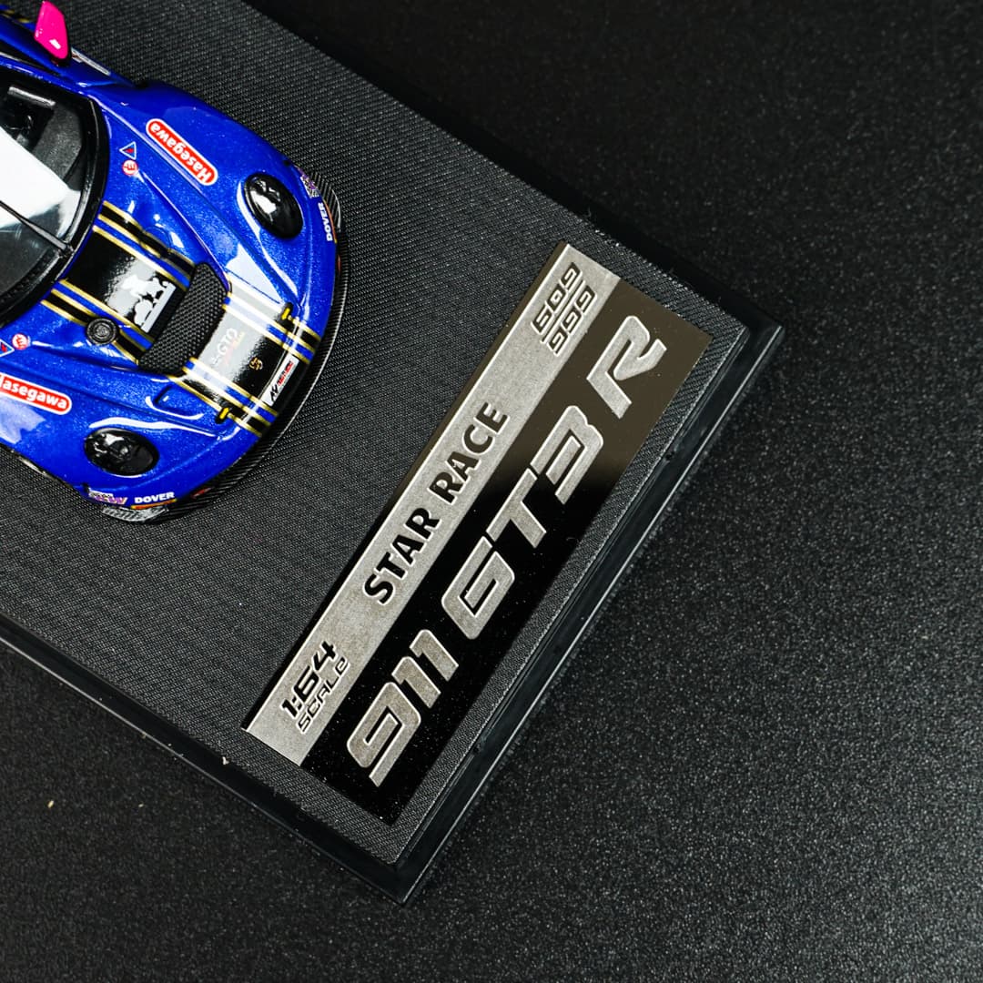 Porsche 911 GT3 R #14 Star Race - model 1:64 - miniatura 4