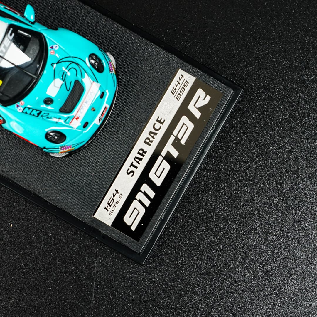 Porsche 911 GT3 R #25 Star Race - model 1:64 - miniatura 4