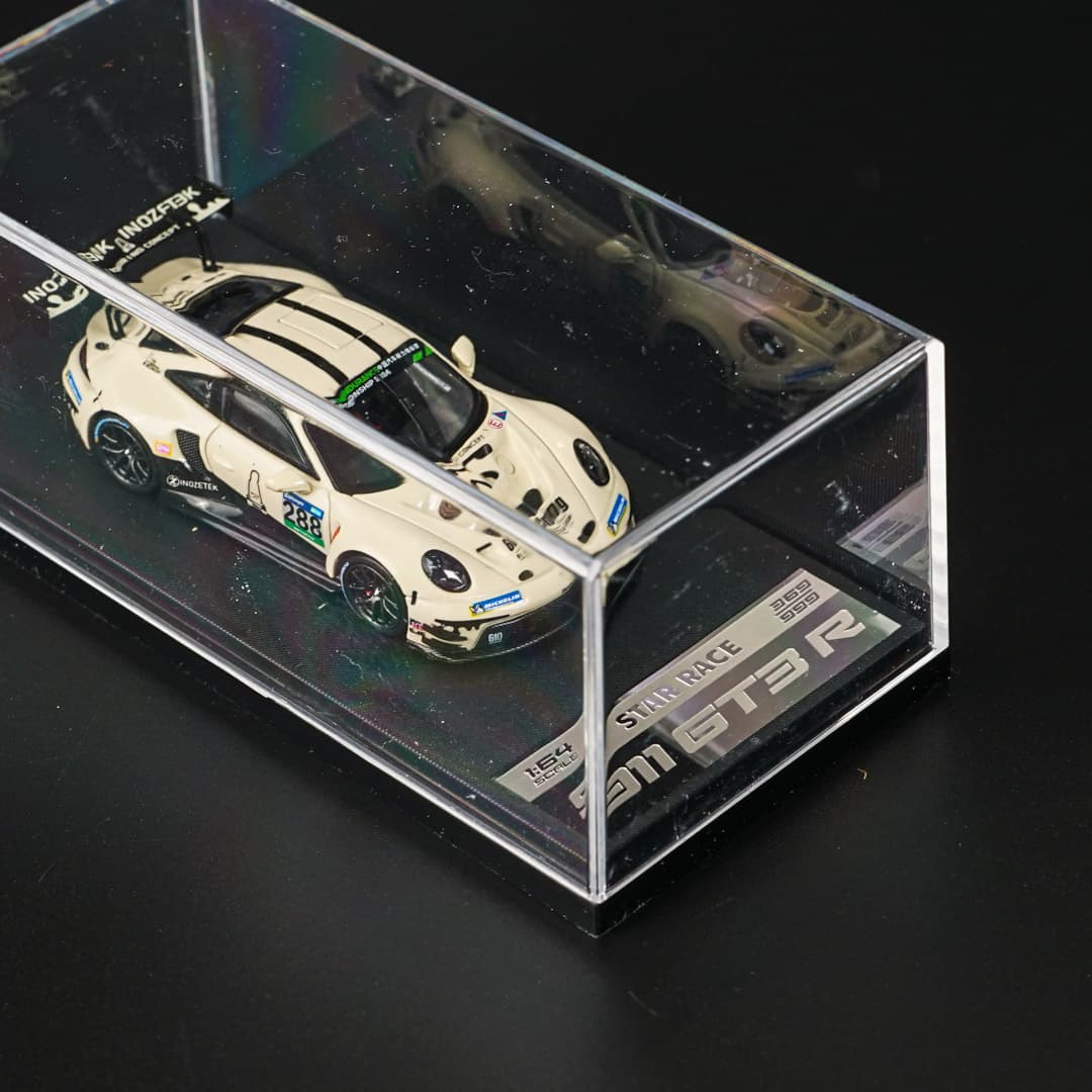 Porsche 911 GT3 R #288 Star Race - model 1:64 - miniatura 3