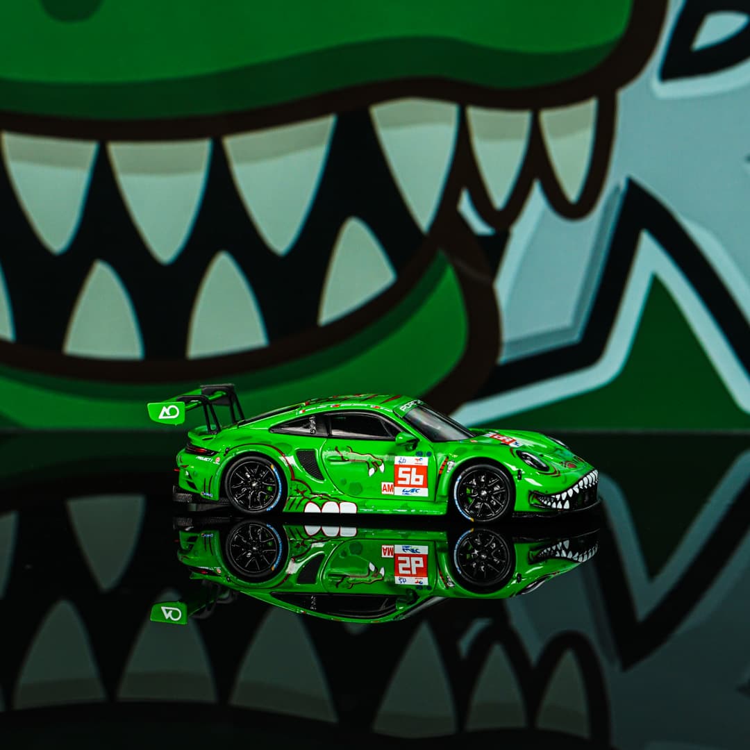 Porsche 911 GT3 R Rexy #56 Ao Racing Star Race - model 1:64 - miniatura 1