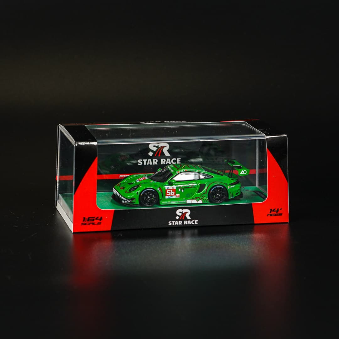 Porsche 911 GT3 R Rexy #56 Ao Racing Star Race - model 1:64 - miniatura 6