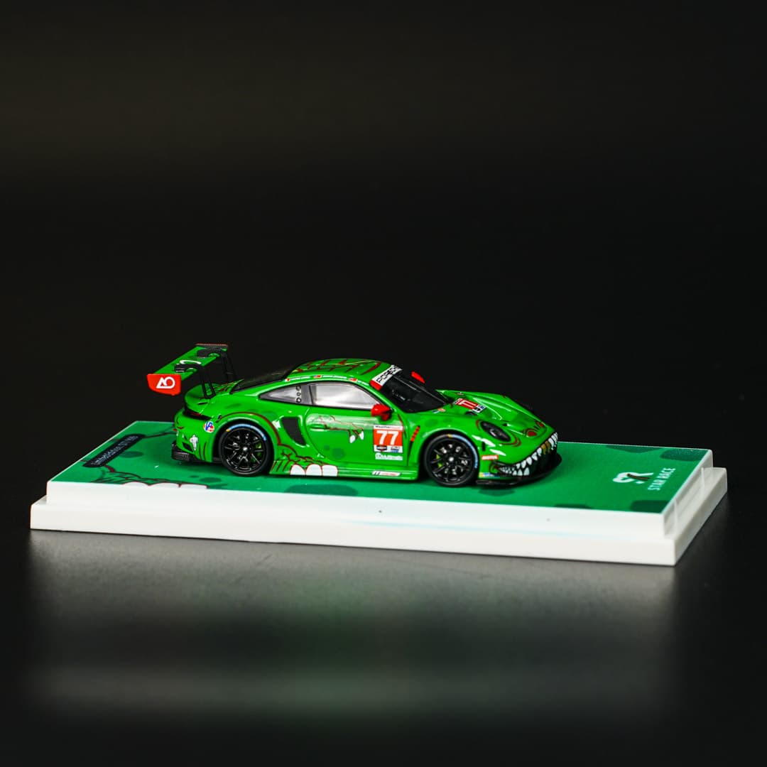 Porsche 911 GT3 R Rexy #77 Ao Racing Star Race - model 1:64 - miniatura 2