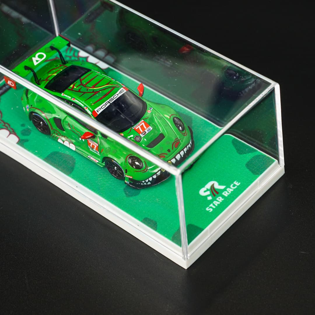 Porsche 911 GT3 R Rexy #77 Ao Racing Star Race - model 1:64 - miniatura 3