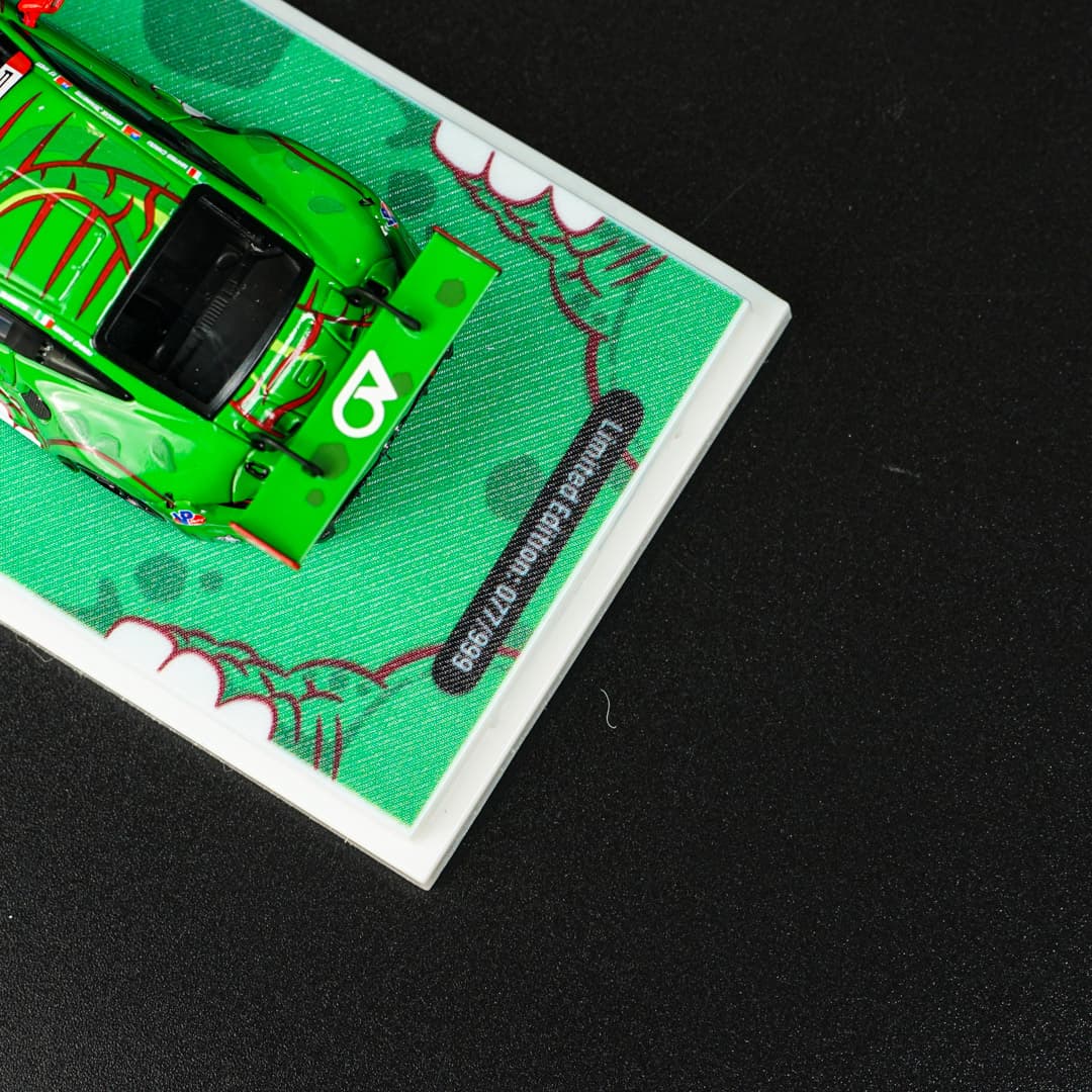 Porsche 911 GT3 R Rexy #77 Ao Racing Star Race - model 1:64 - miniatura 4