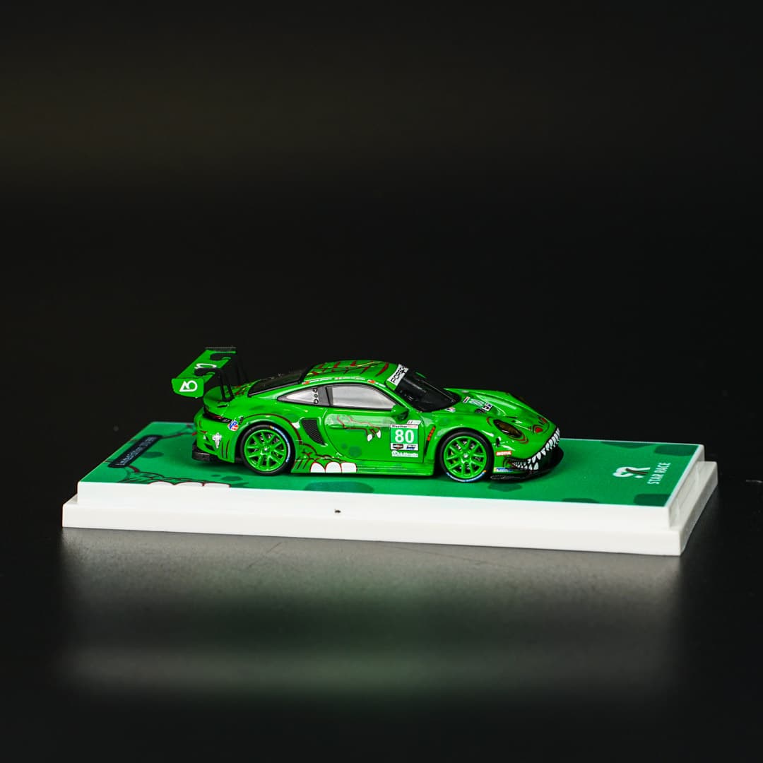 Porsche 911 GT3 R Rexy #80 Ao Racing Star Race - model 1:64 - miniatura 2