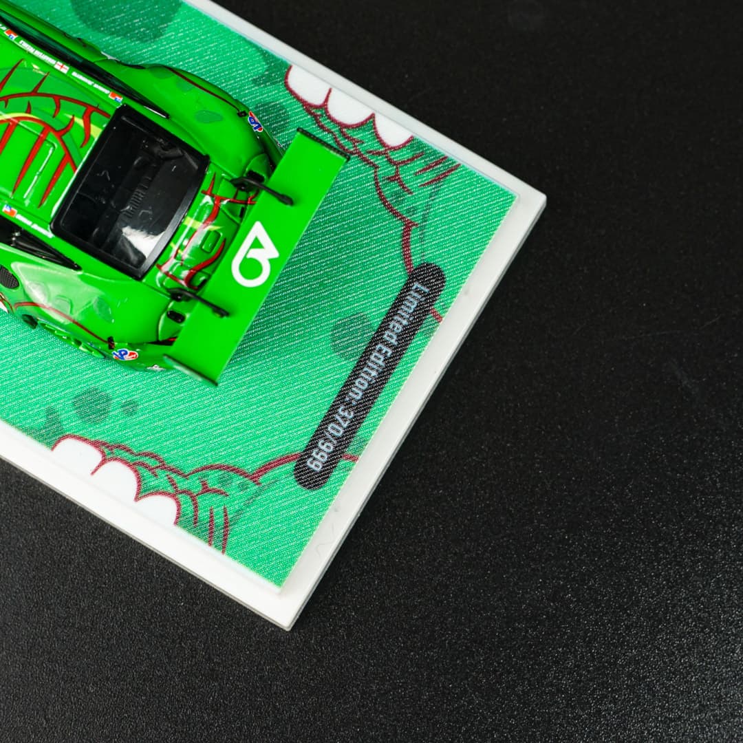 Porsche 911 GT3 R Rexy #80 Ao Racing Star Race - model 1:64 - miniatura 4