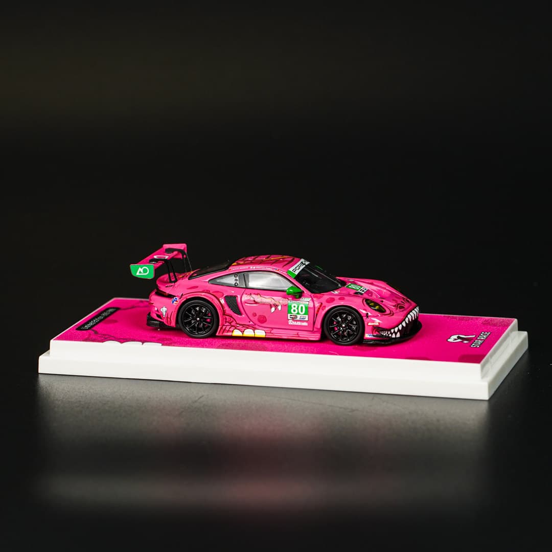 Porsche 911 GT3 R Roxy #80 Ao Racing Star Race - model 1:64 - miniatura 2
