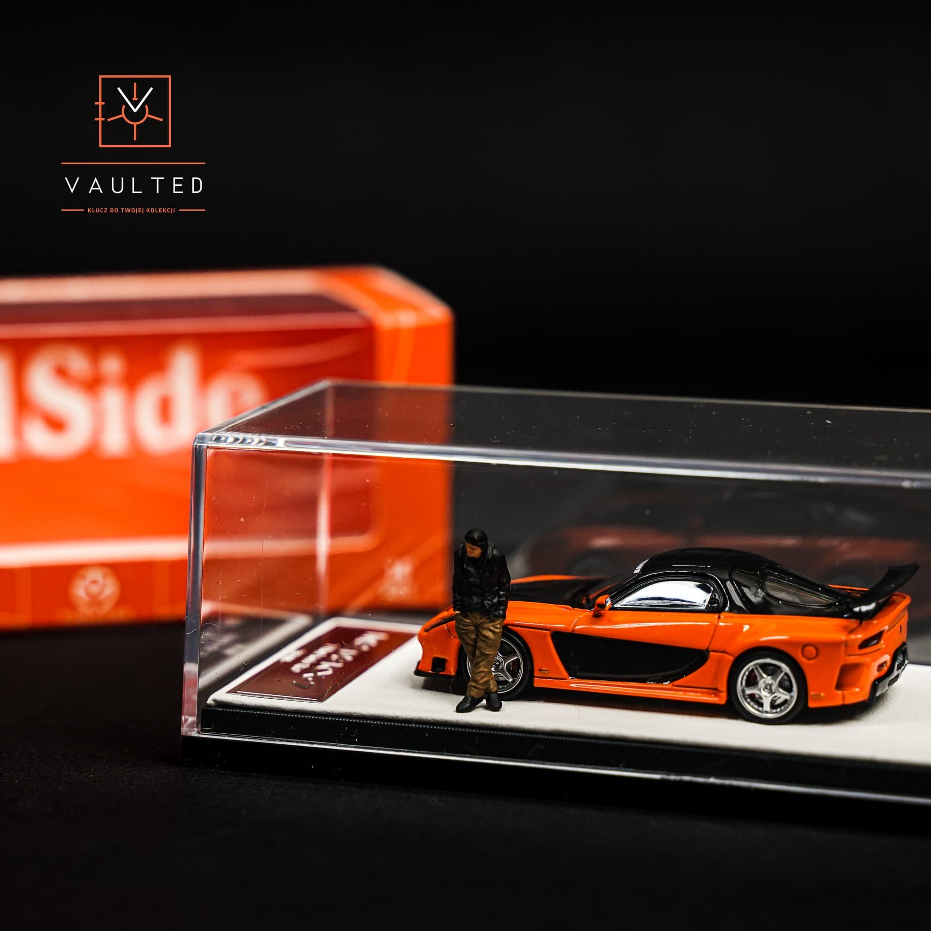 TimeMicro | Mazda RX-7 VeilSide | Figurka | 1/999 | 1:64 - miniatura 3