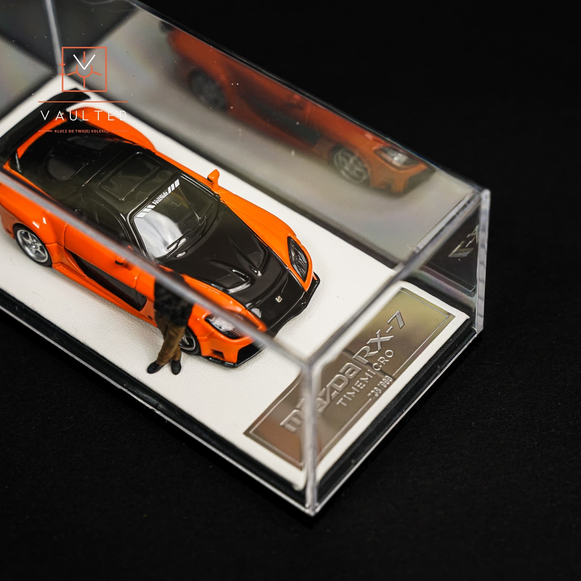 TimeMicro | Mazda RX-7 VeilSide | Figurka | 1/999 | 1:64 - miniatura 4