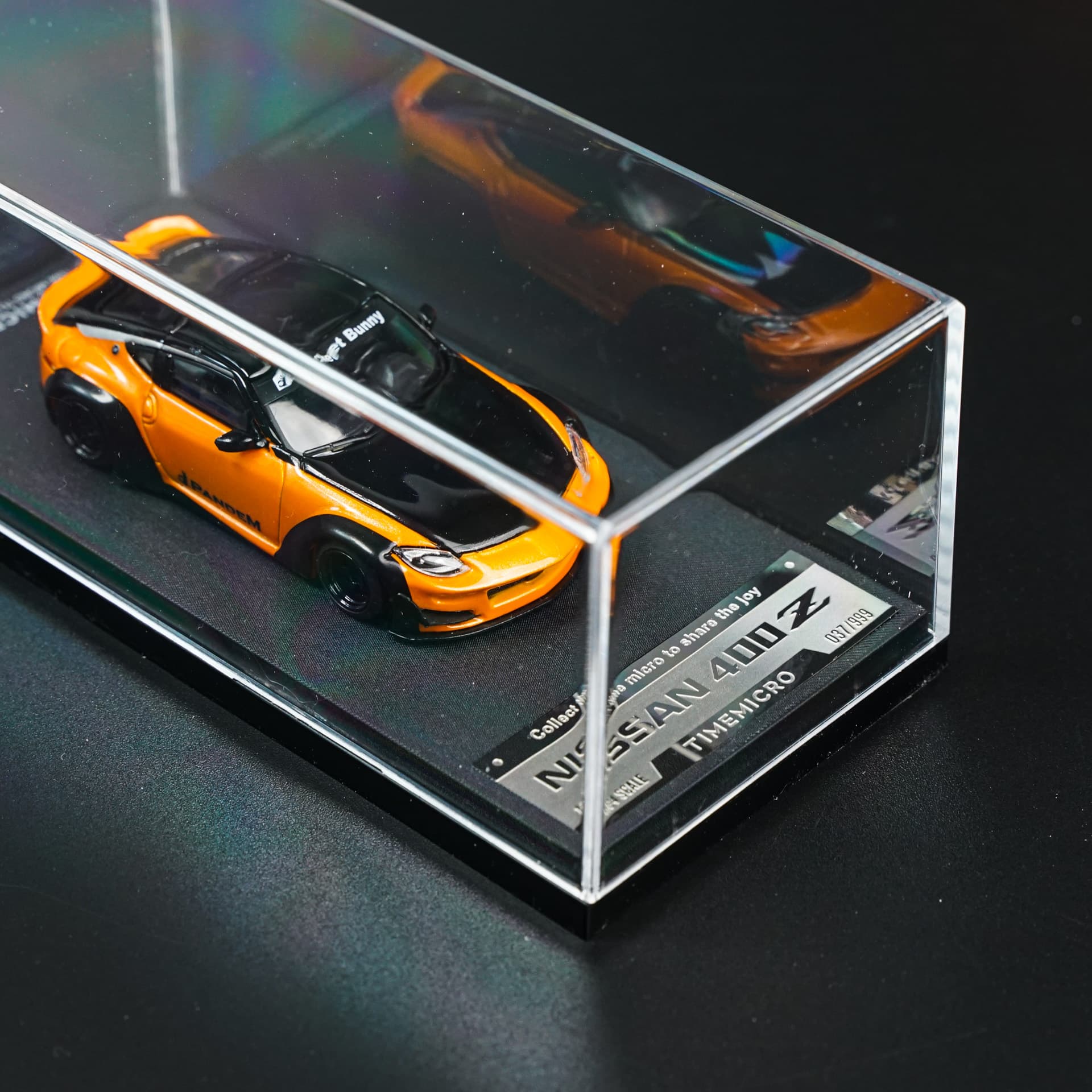 Nissan 400Z Rocket Bunny Pandem TimeMicro - model 1:64 - miniatura 3