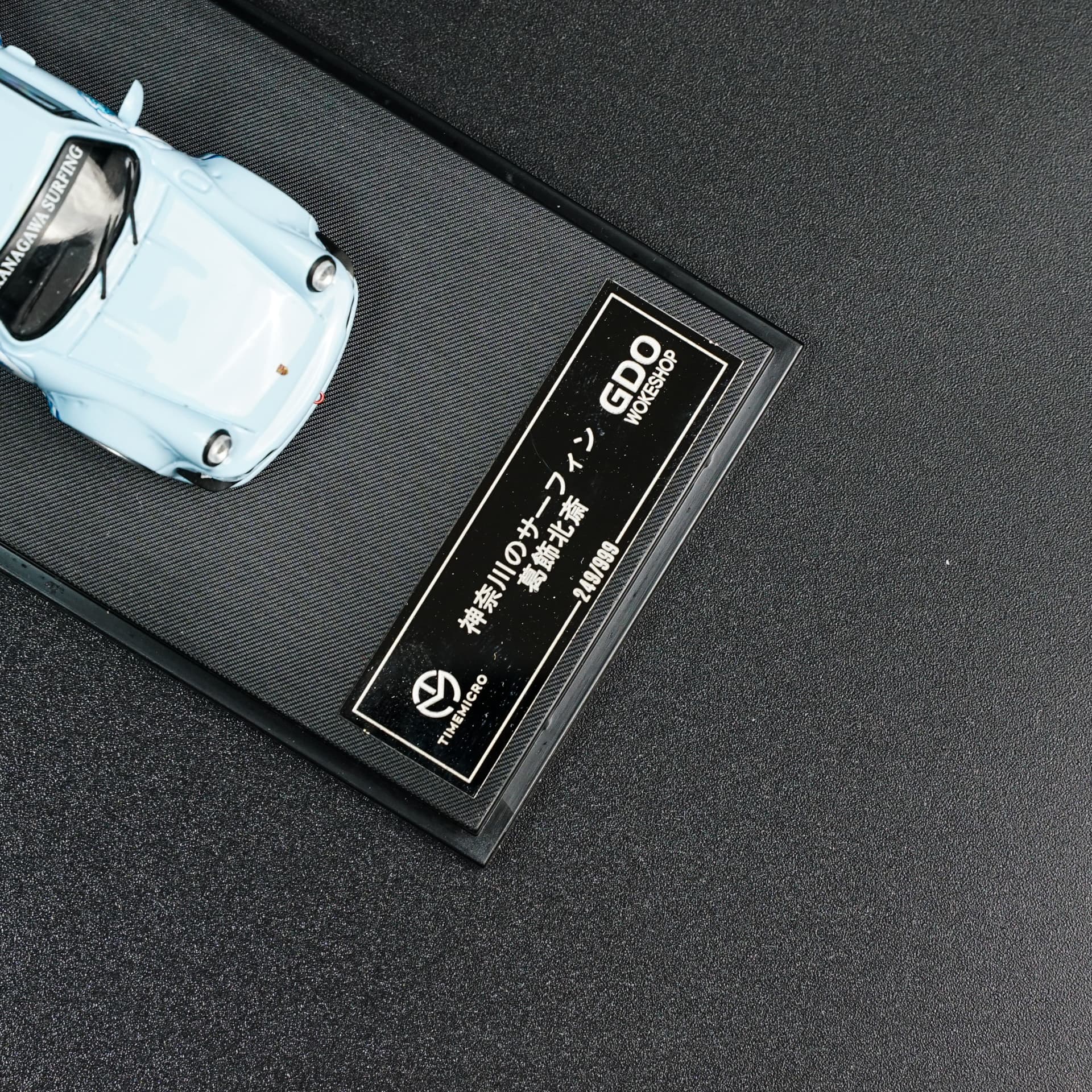 Porsche 964 RWB Wielka Fala w Kanagawie TimeMicro - model 1:64 - miniatura 4
