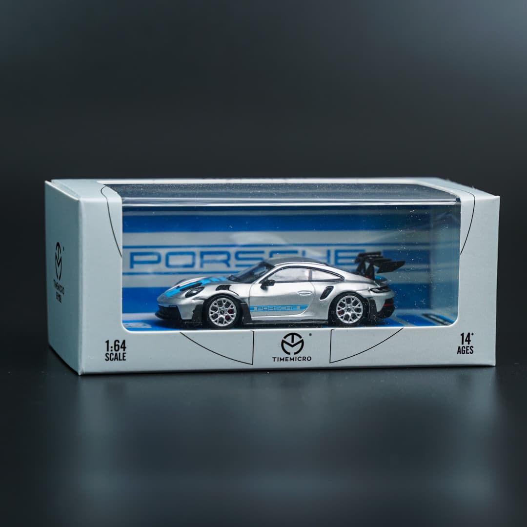 Porsche 992 GTR TimeMicro - model 1:64 - miniatura 6