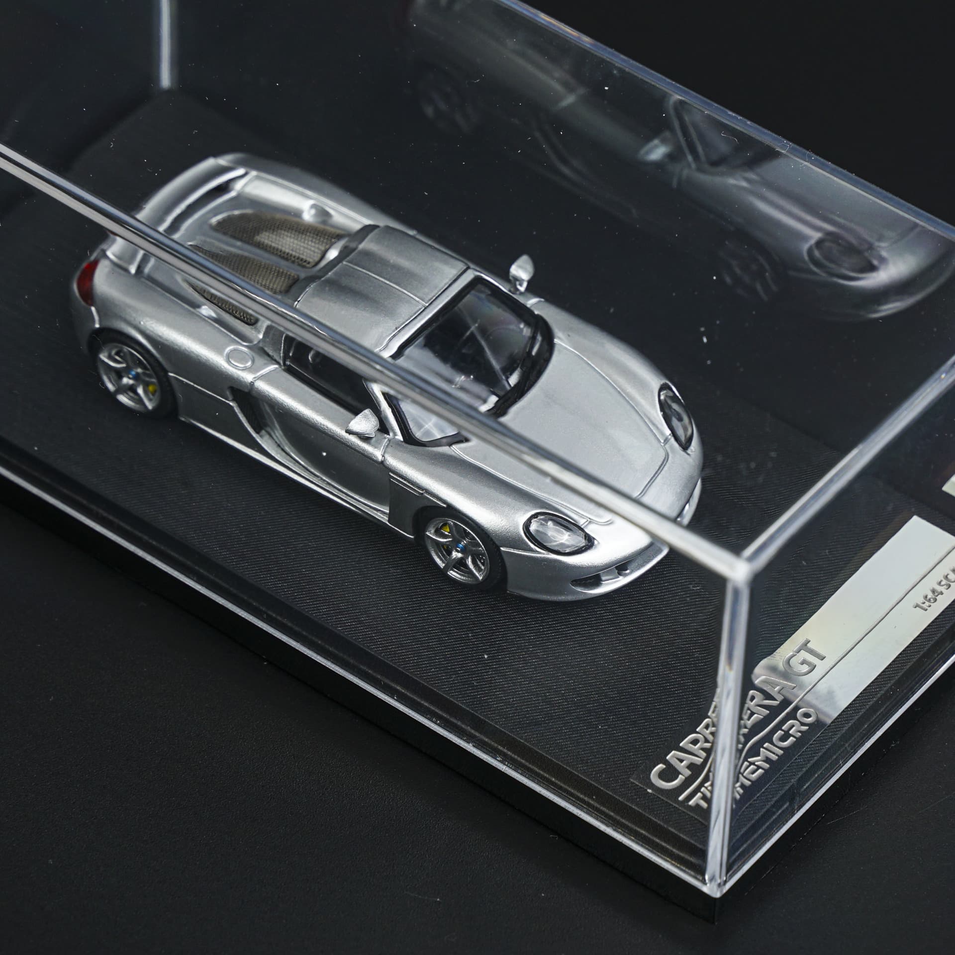 TimeMicro | Porsche Carrera GT | Srebrny | 1:64 - miniatura 4