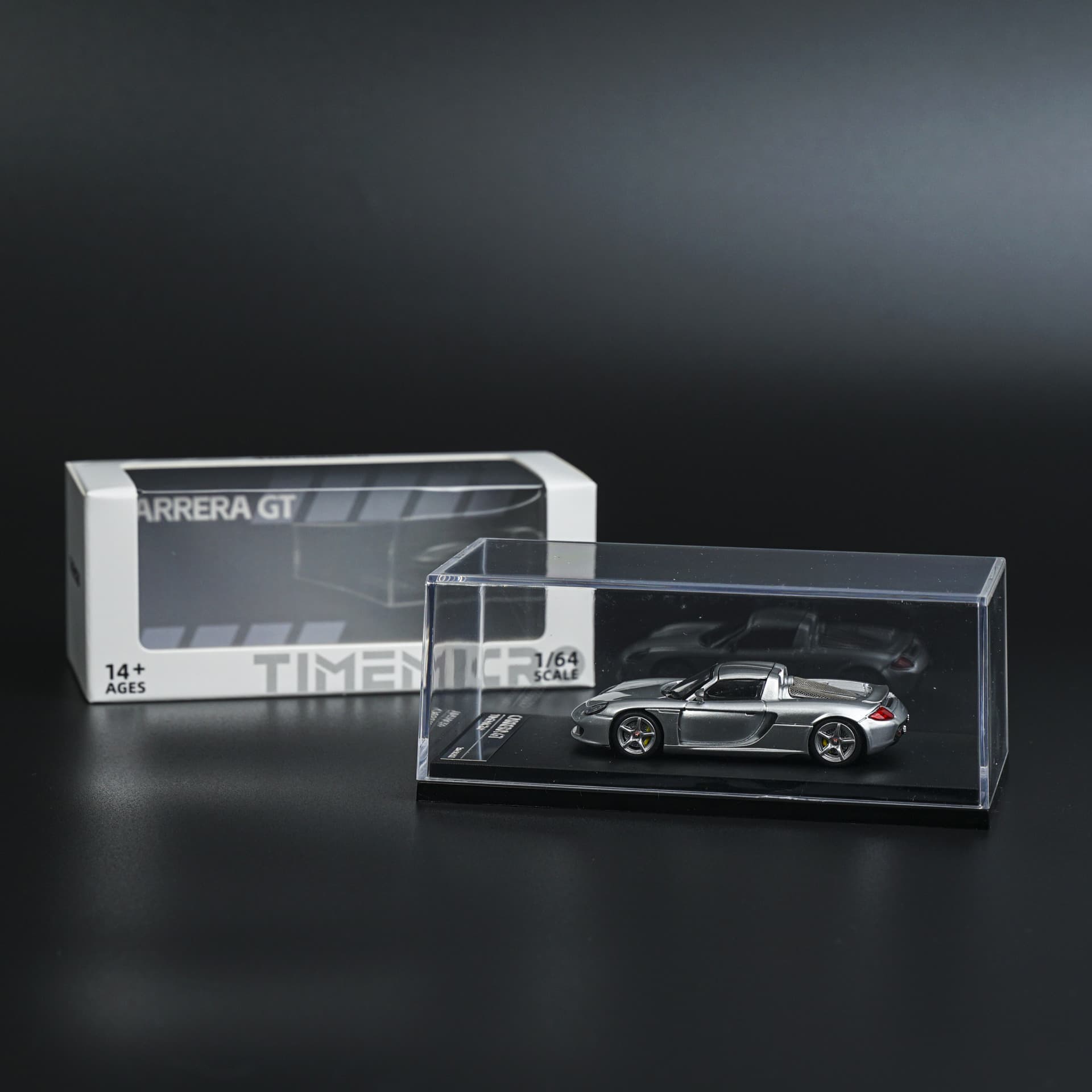 TimeMicro | Porsche Carrera GT | Srebrny | 1:64 - miniatura 5