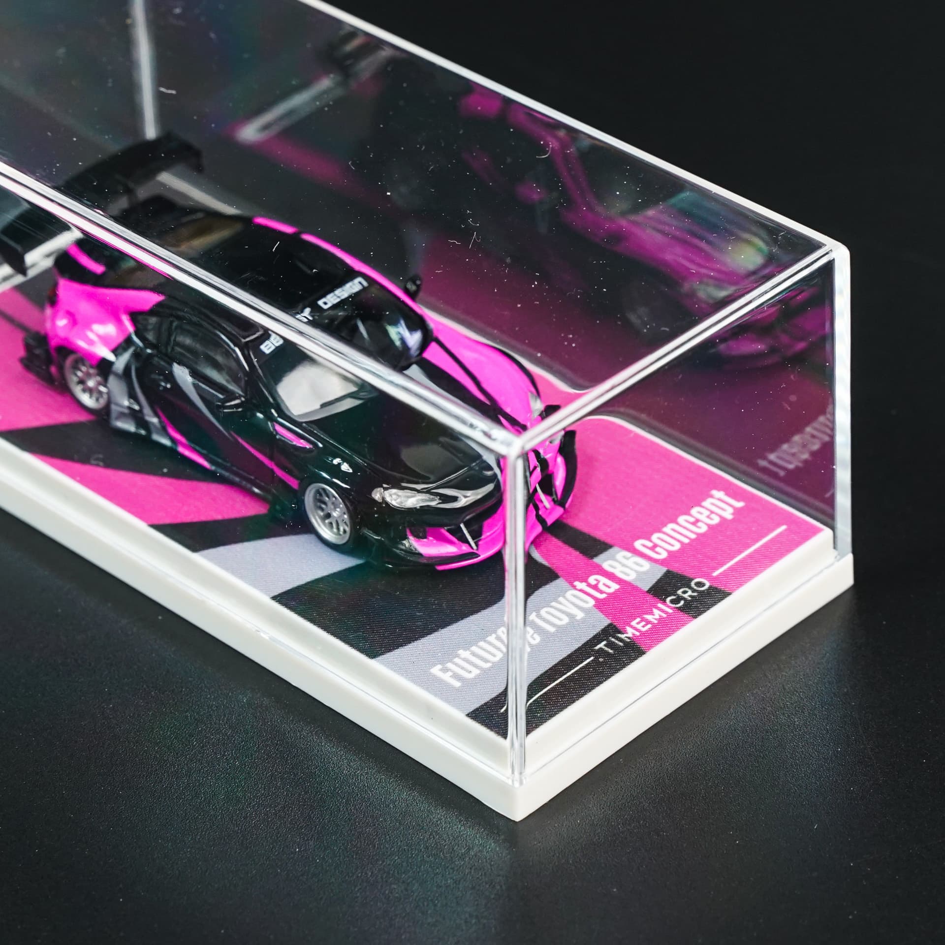 Toyota GR86 TimeMicro - model 1:64 - miniatura 3