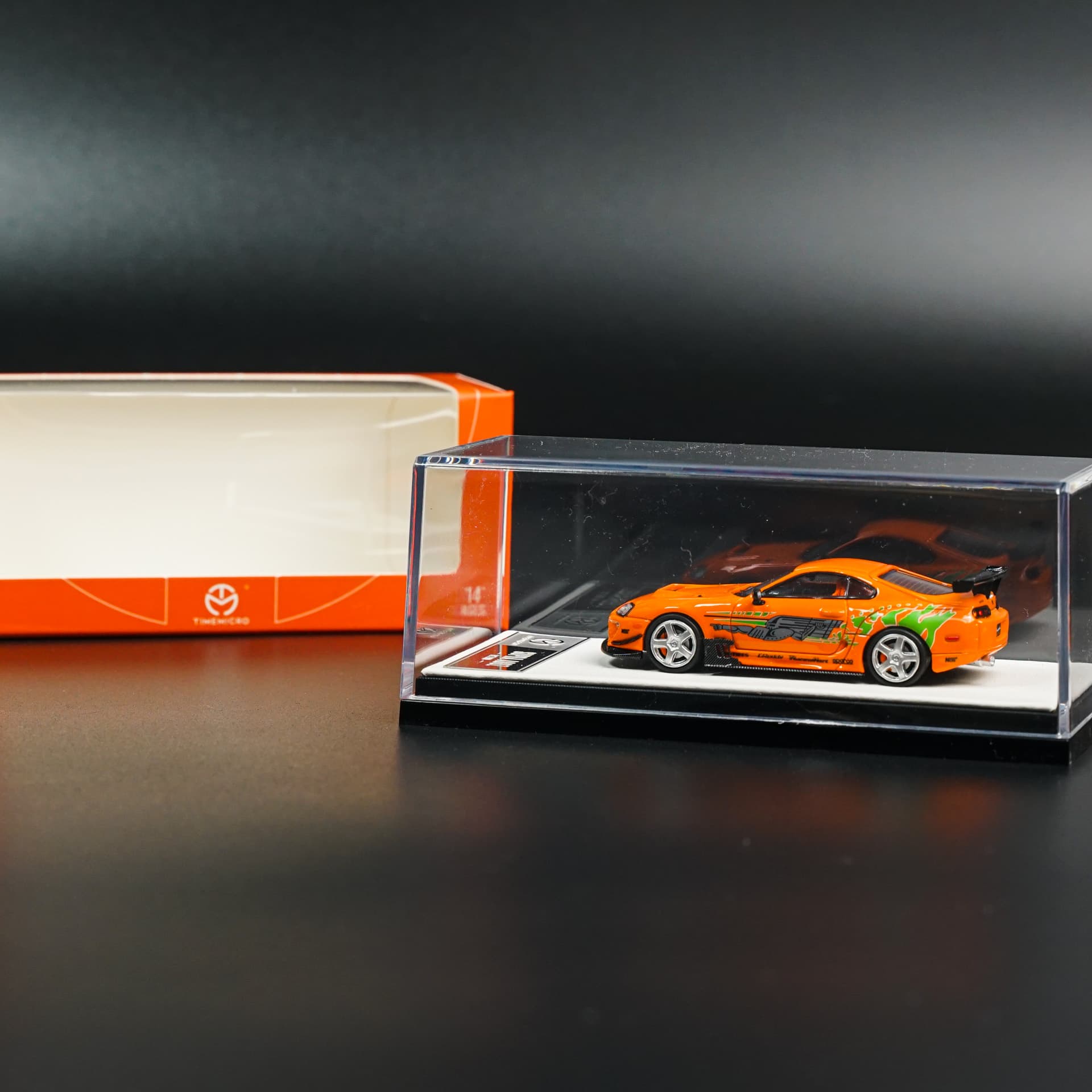 Toyota Supra MK4 2 Fast 2 Furious Edition TimeMicro - model 1:64 - miniatura 5