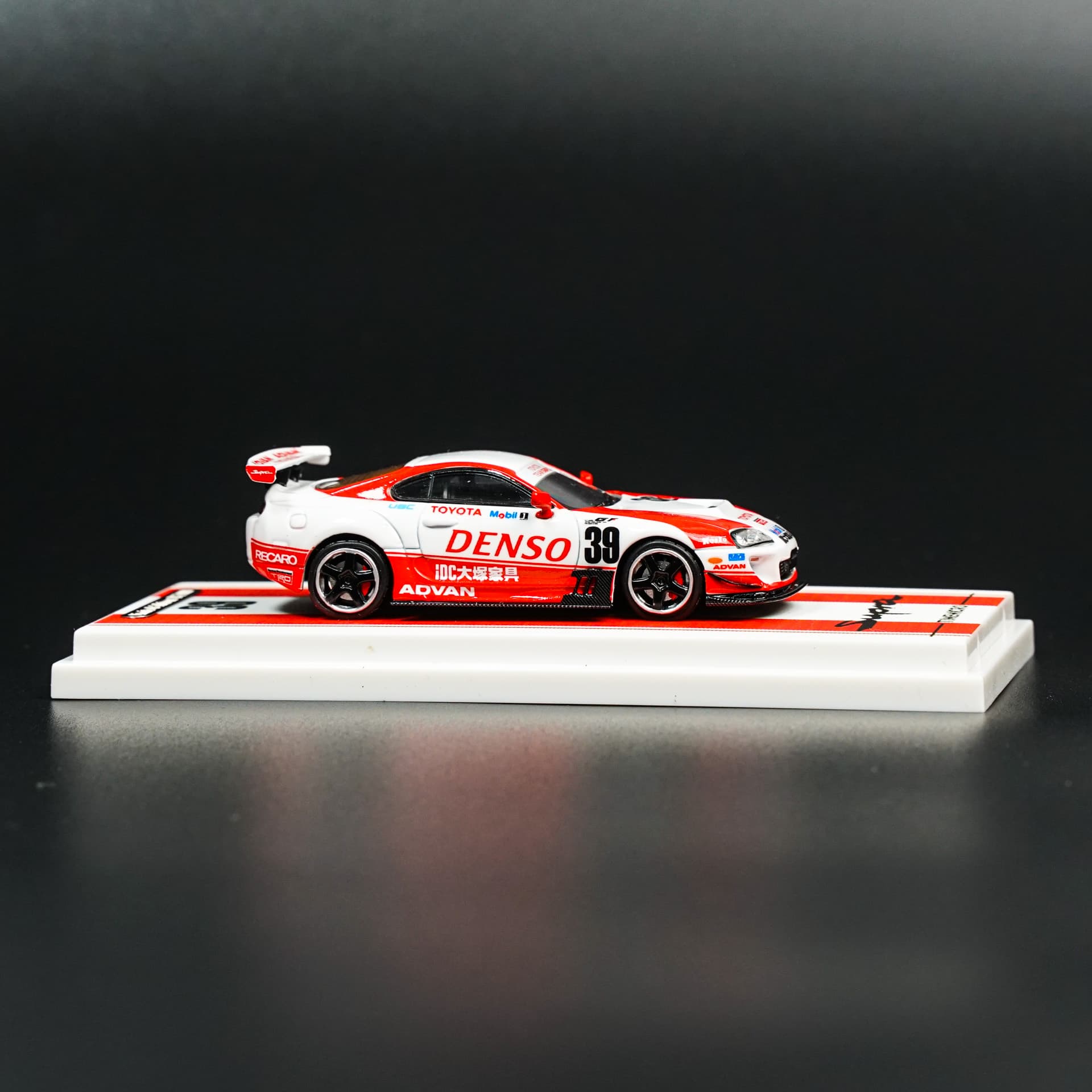 Toyota Supra MK4 Denso TimeMicro - model 1:64 - miniatura 2
