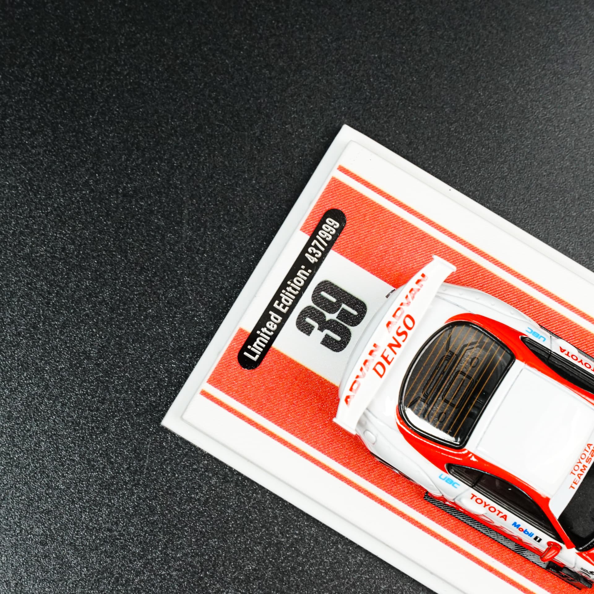 Toyota Supra MK4 Denso TimeMicro - model 1:64 - miniatura 4