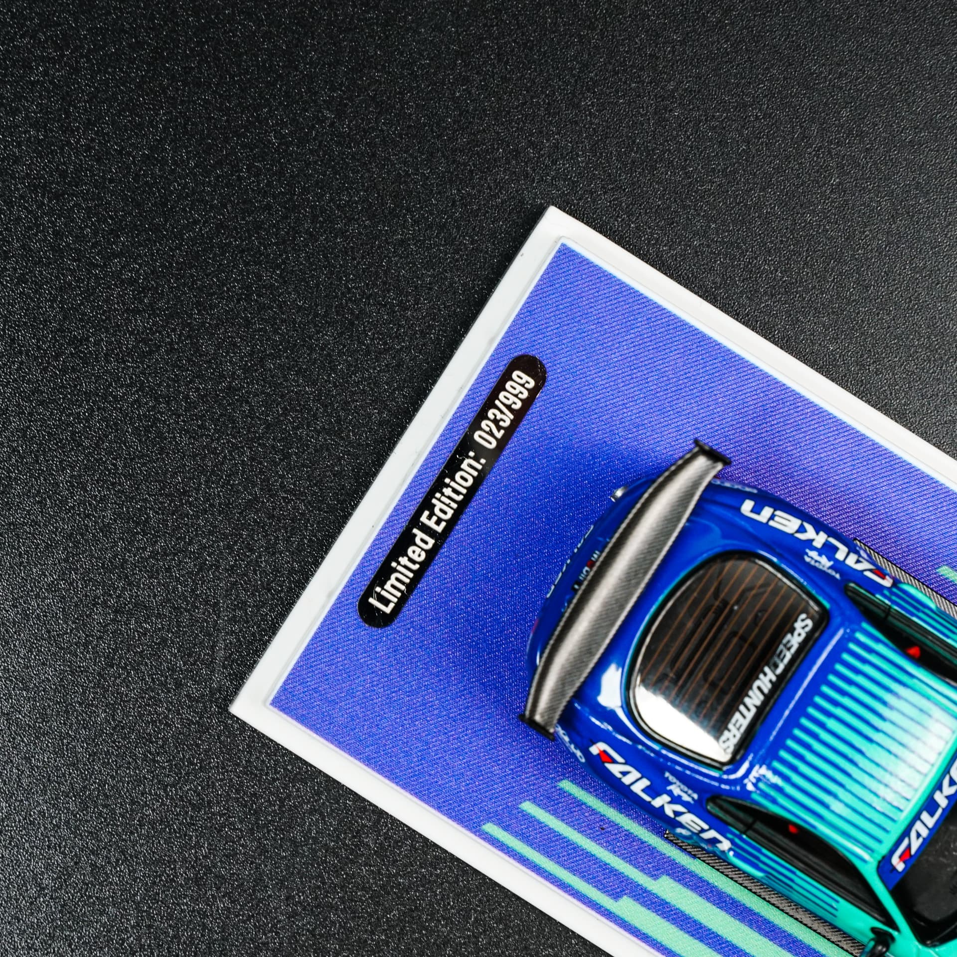 Toyota Supra Mk4 Falken TimeMicro - model 1:64 - miniatura 4