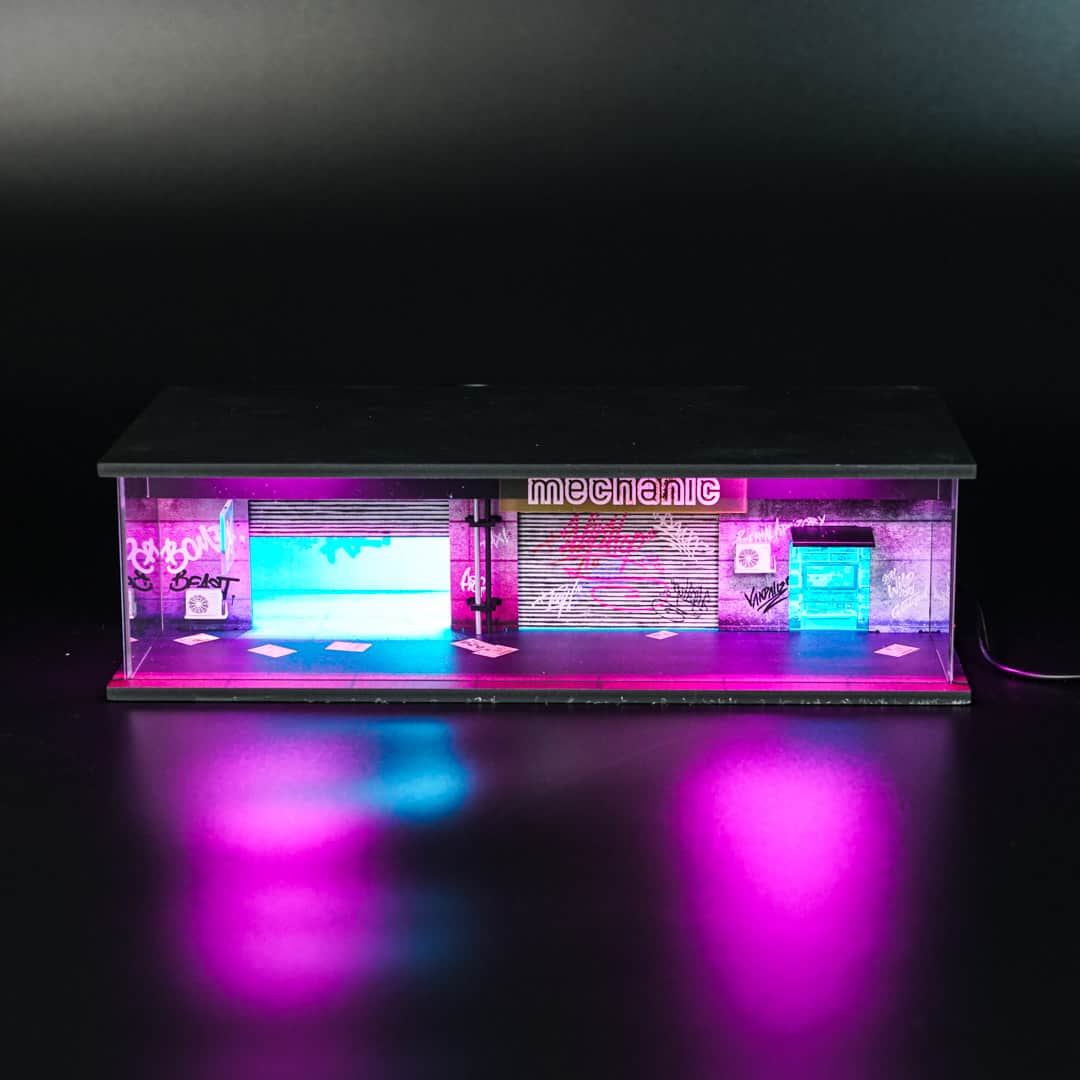 Diorama Cyberpunk 02 Inny - model 1:64