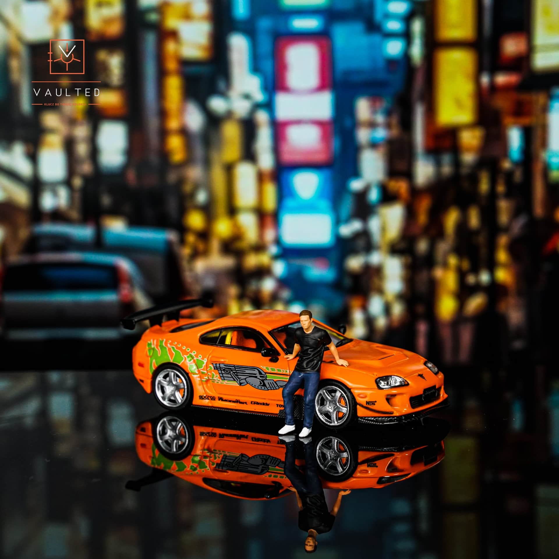 Toyota Supra MK4 2 Fast 2 Furious Edition TimeMicro - model 1:64