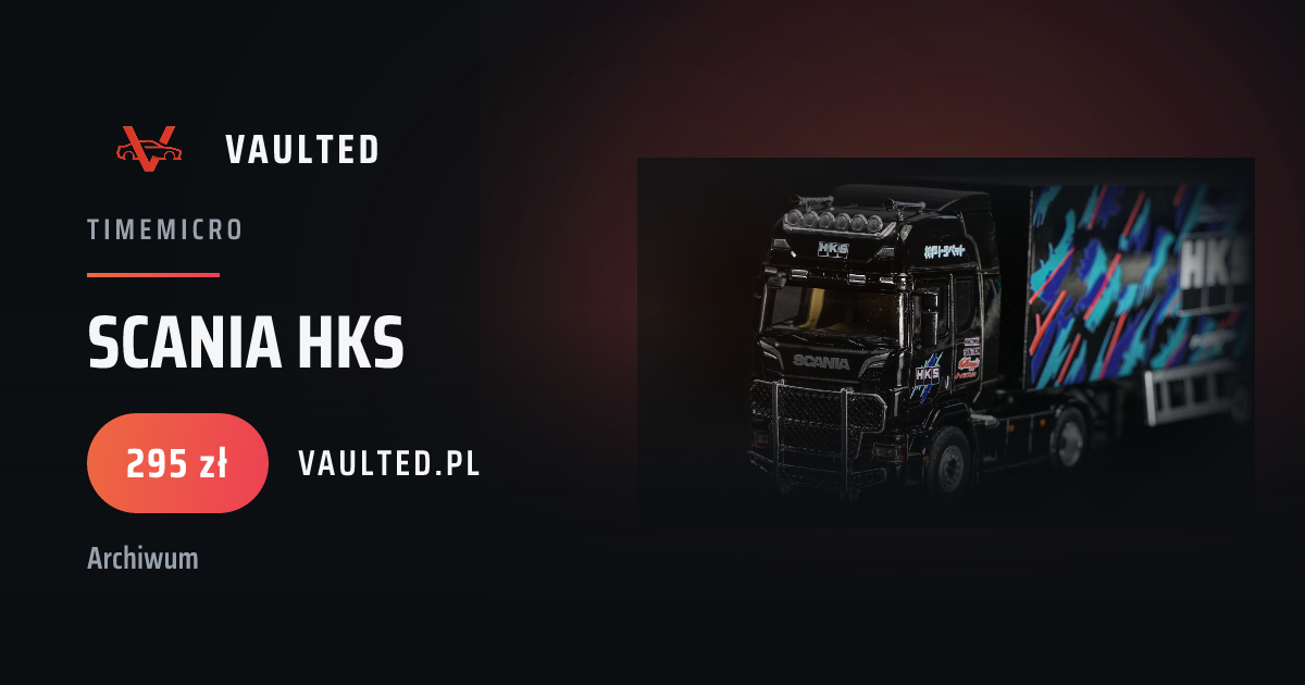 Scania HKS 1:64 (TimeMicro) | VAULTED