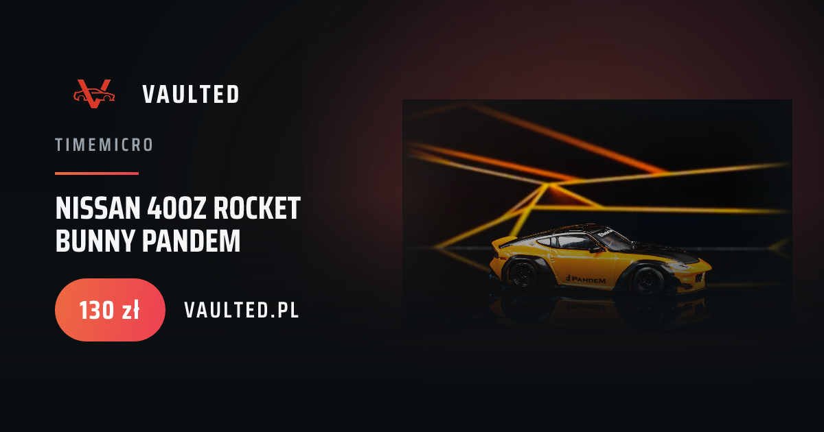 Nissan 400Z Rocket Bunny Pandem 1:64 (TimeMicro) | VAULTED
