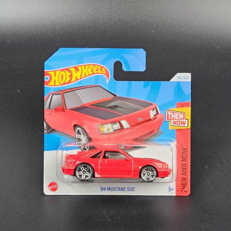 Hot Wheels Ford Mustang Czerwony | 1:64