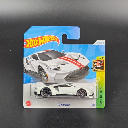 Hot Wheels 17' Ford GT Biały | 1:64