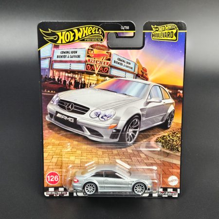 Hot Wheels 2008 Mercedes-Benz CLK 63 AMG Black Series | Boulevard | 1:64
