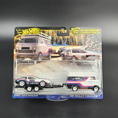 Hot Wheels DMC Delorean HW Rally Hauler | Team Transport | Car Culture | 1:64